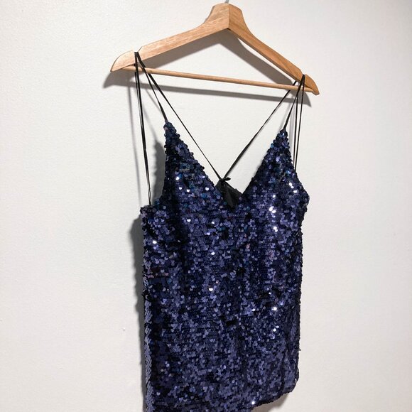 Sequin Party Tank Top - Picture 3 of 10